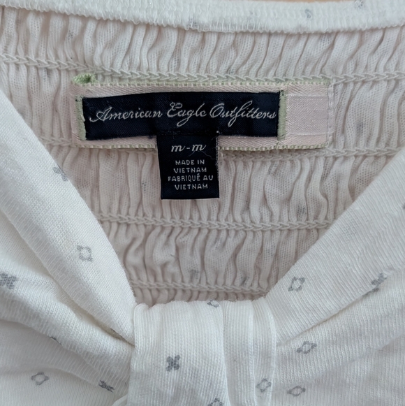American Eagle Outfitters Elegant White  Dot Camisole...So Cute M - Picture 2 of 2
